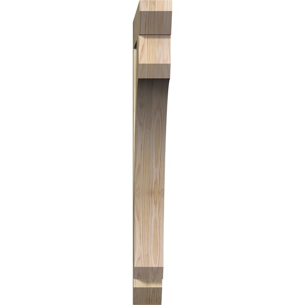 Legacy Slat Rough Sawn Bracket, Douglas Fir, 4W X 34D X 40H